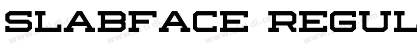 Slabface Regular字体转换 Slabface Regular字体转换